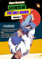 Brazilian Jiu Jitsu Secrets of Half-Guard #3 DVD Rigan Machado MMA gracie